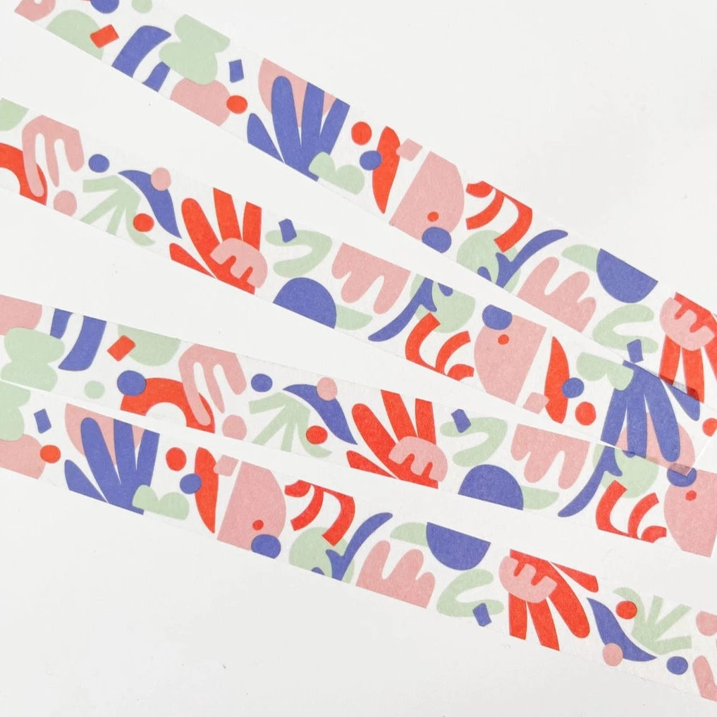 FIN STUDIO Washi Tape - Tulips