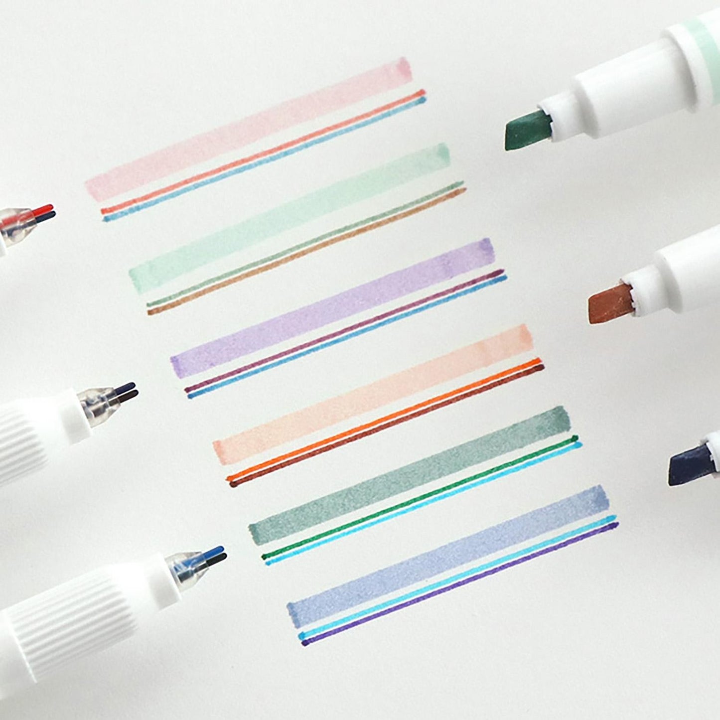 ICONIC Double Line Deco Pen 02- LAKE