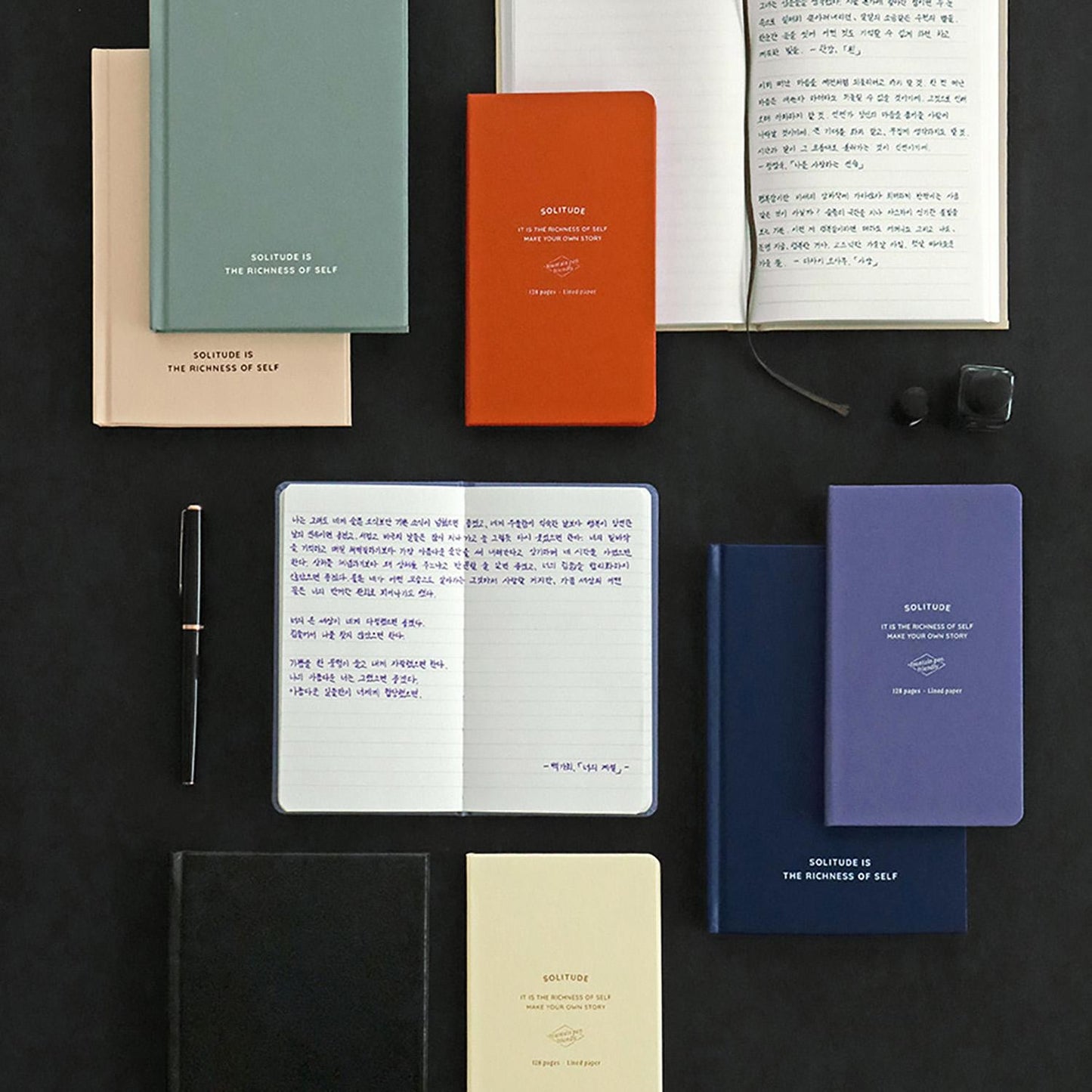 ICONIC Nandy Notebook 02 MEADOW GREY