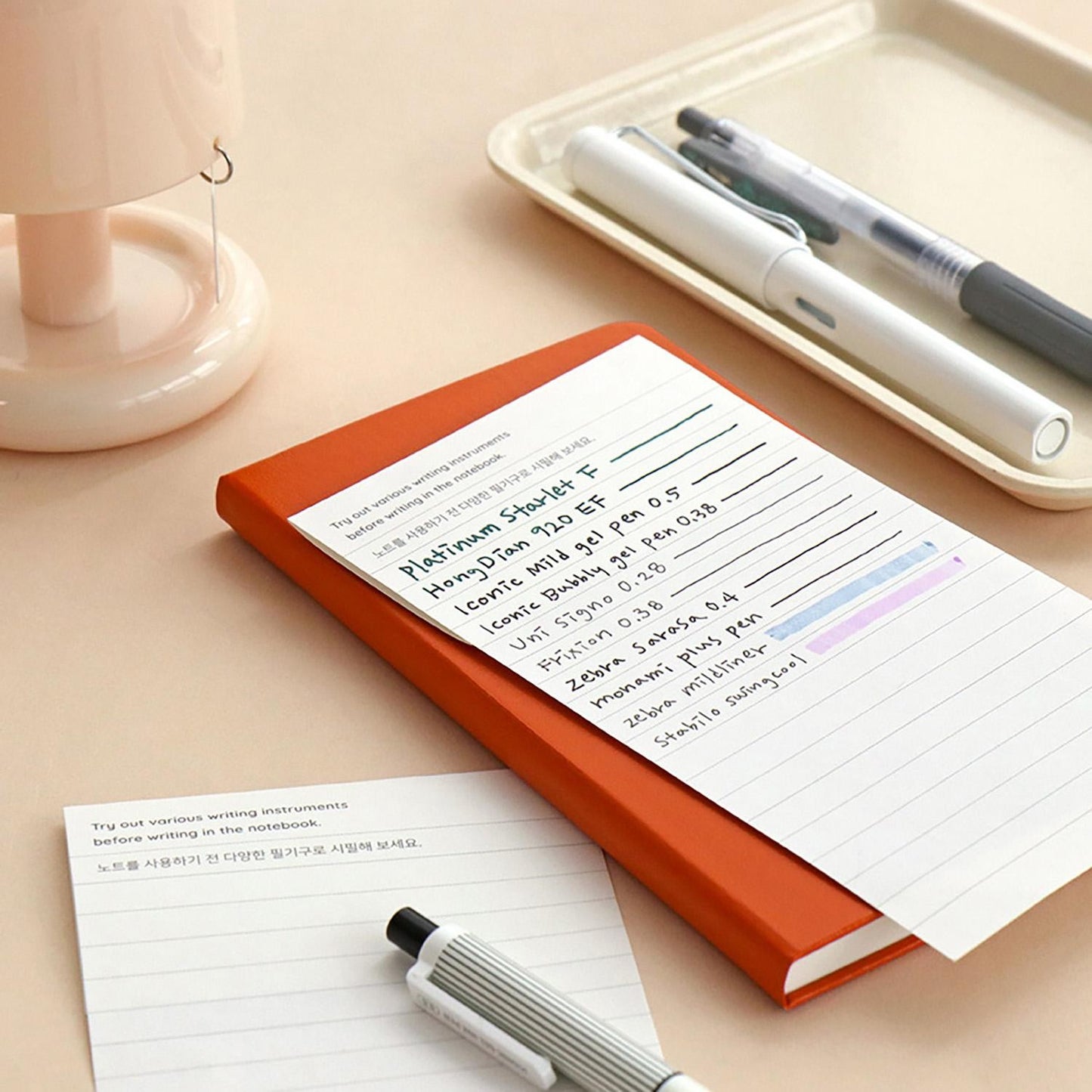 ICONIC Nandy Notebook 06 TANGERINE