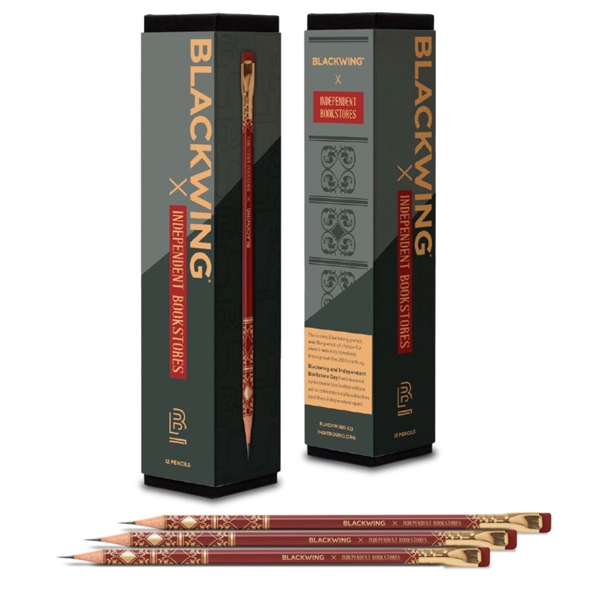 Limited Edition: BLACKWING X Independent Bookstore - conf. 12 matite