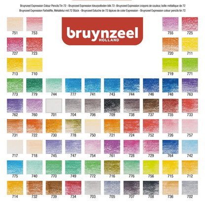 BRUYNZEEL Expression - Set Matite Colorate 72