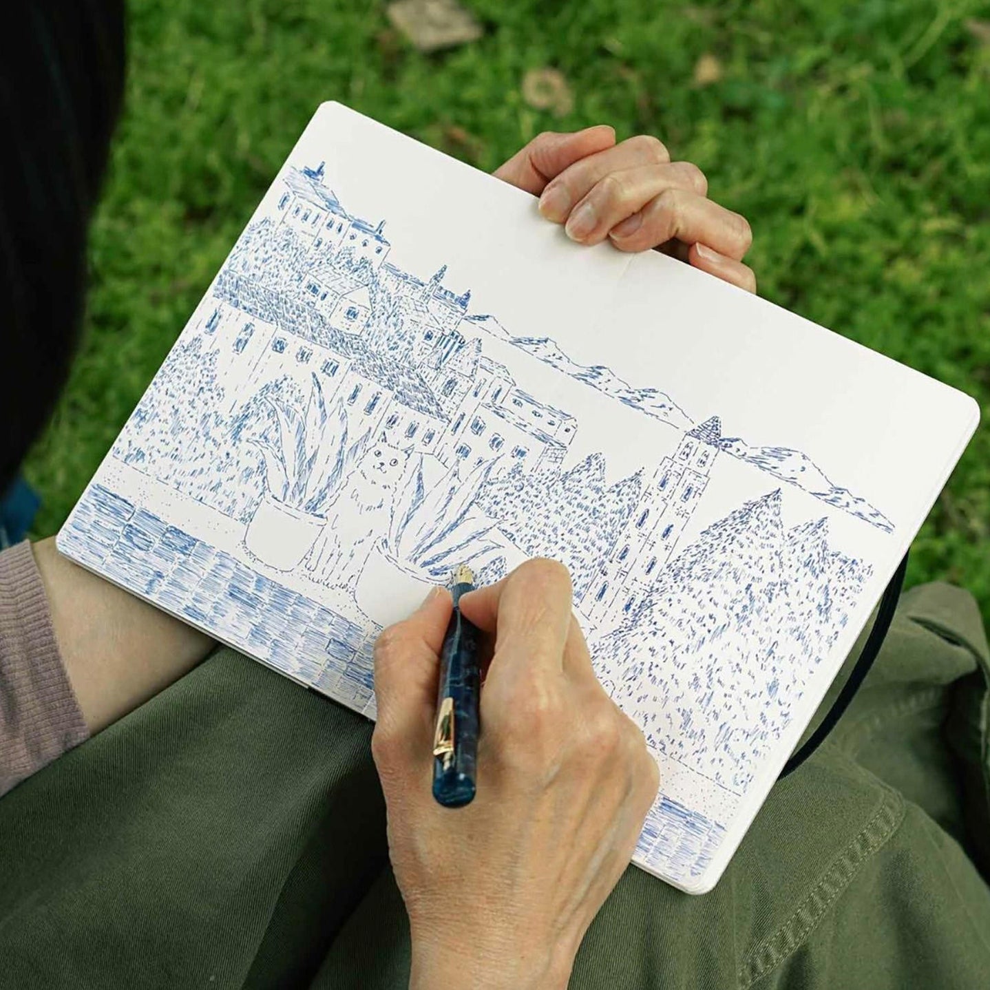Hightide Attaché Suiheibiraki Sketchbook B6