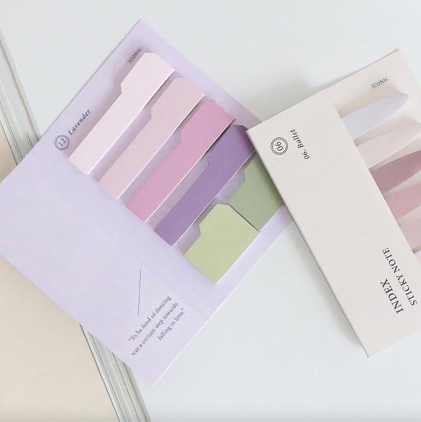 Sticky Note Index - 12 "Lavender"