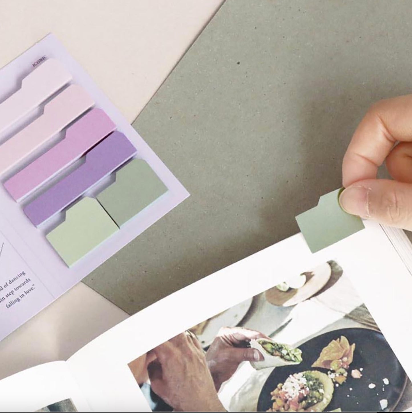 Sticky Note Index - 12 "Lavender"