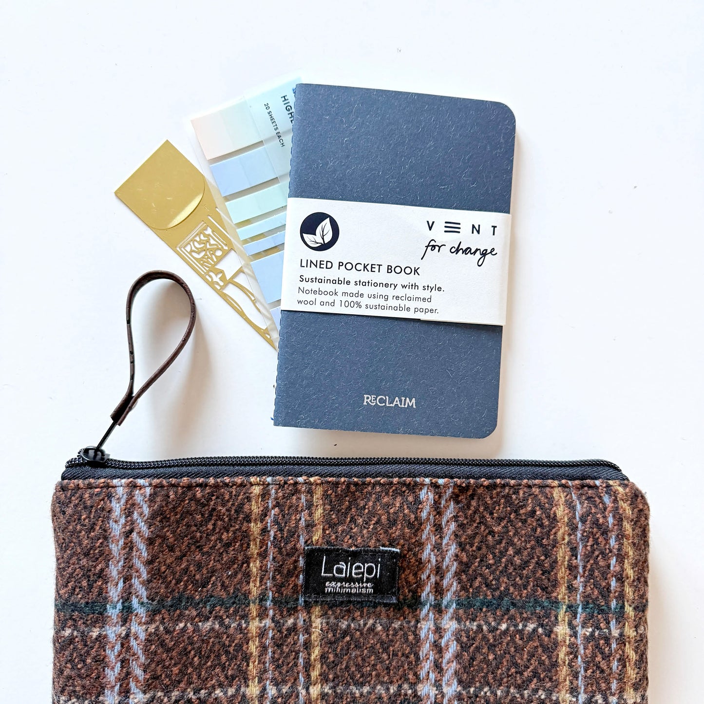 BOOKY "M" cover porta libro - PLAID 26