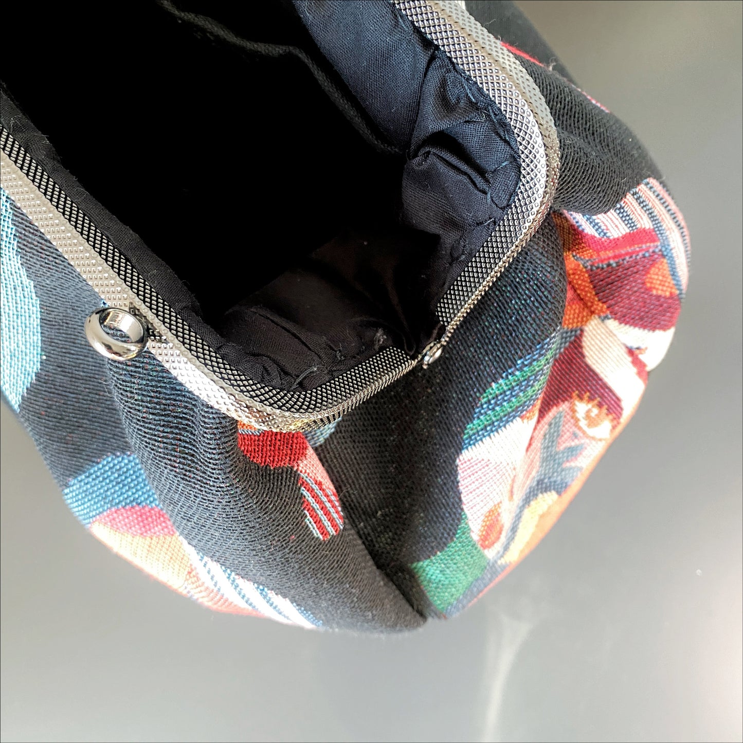 KYMONO Borsa con chiusura a scatto FACES