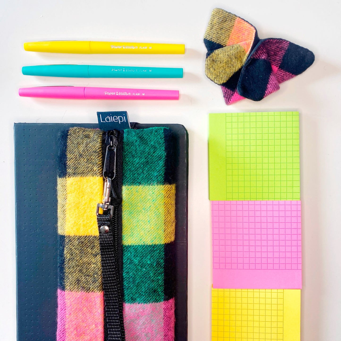 WIELDY Astuccio con elastico - PLAID