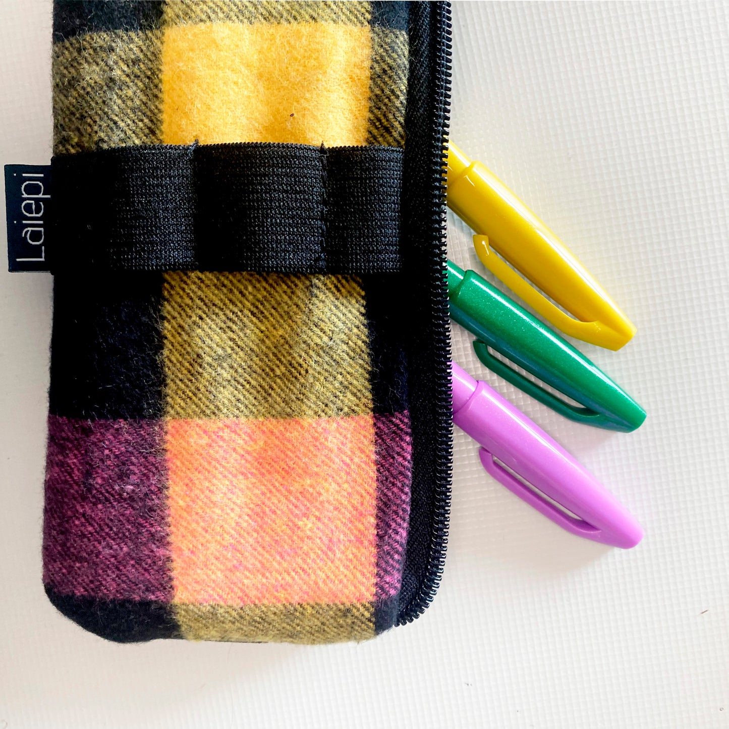 YOLDER Astuccio con elastico - PLAID