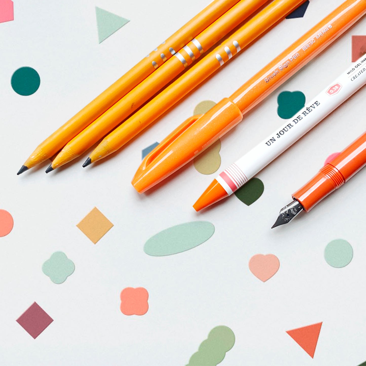 SUNRISE ORANGE Stationery Box