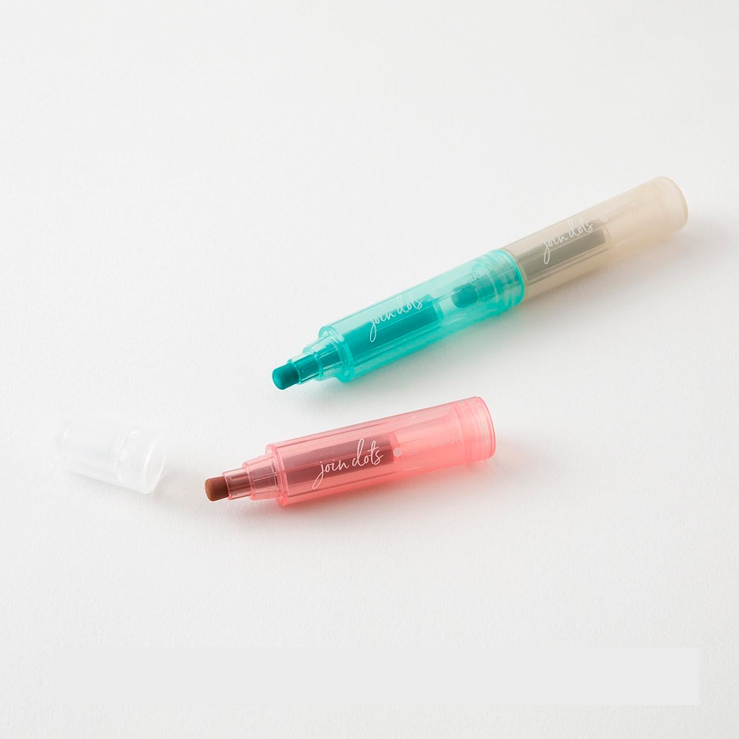 MIDORI Join Dots Evidenziatore a 3 colori - MILKY