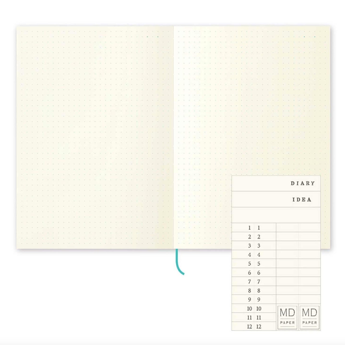 Midori MD Notebook (A5) Dot Grid A