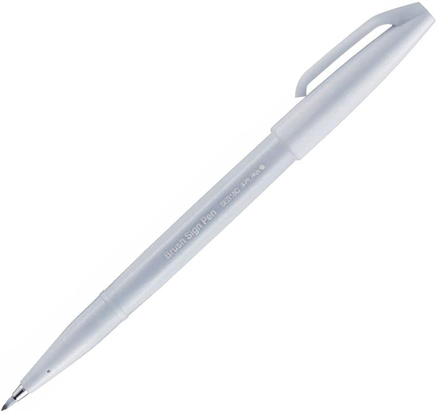 Pentel Brush Pen - GRIGIO CHIARO