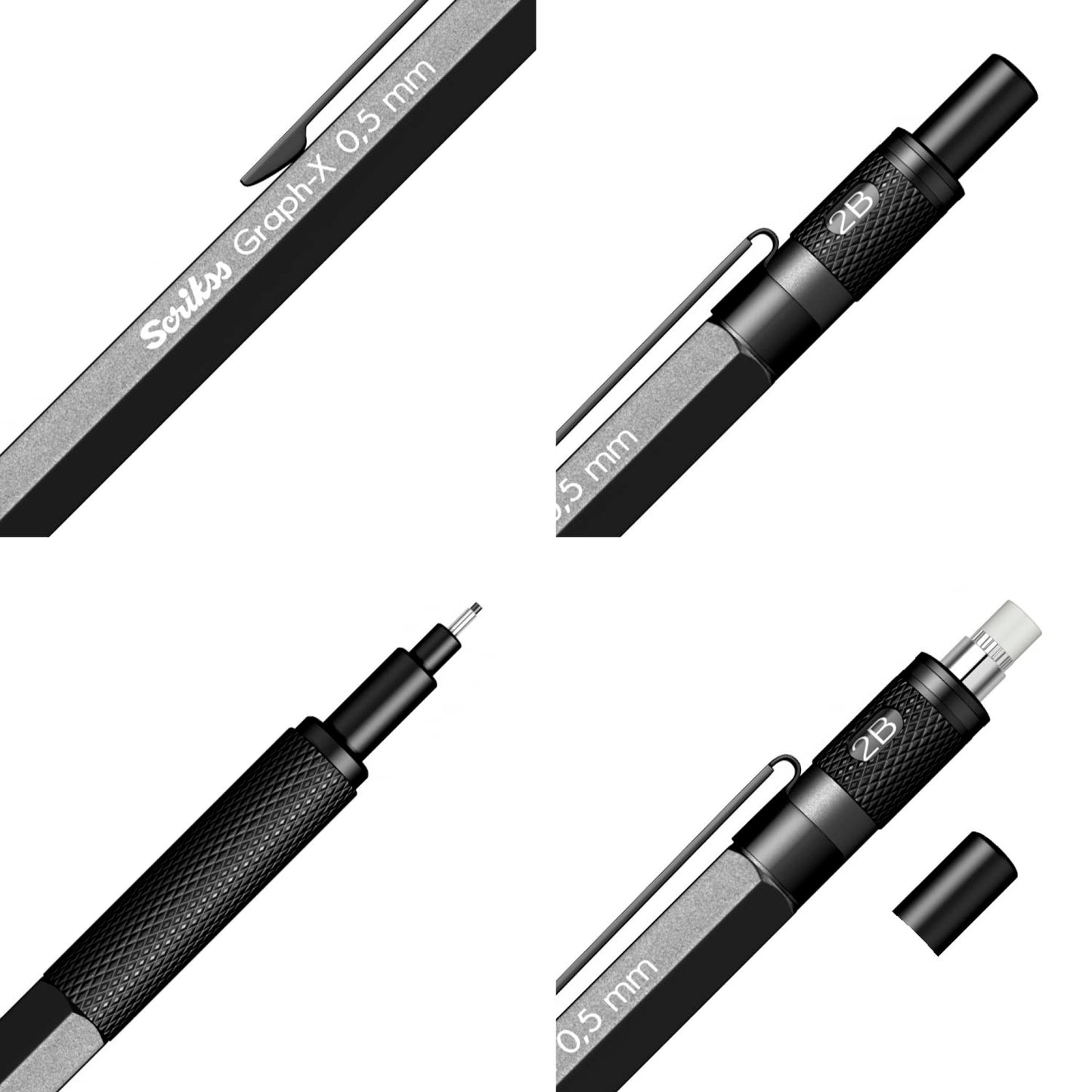 Scrikss Graph-X PORTAMINE 0.5 - Black