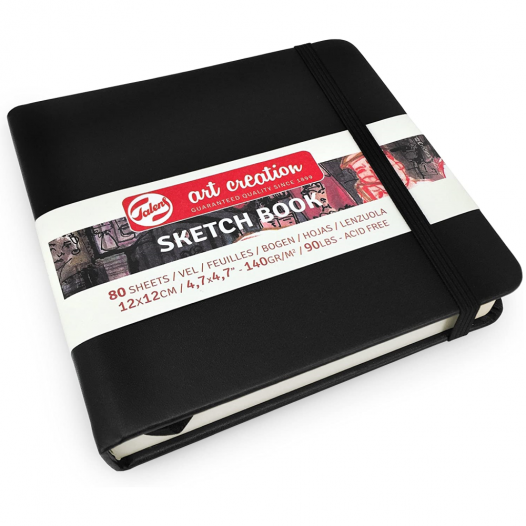 Talens Art Sketchbook - SQUARE Black