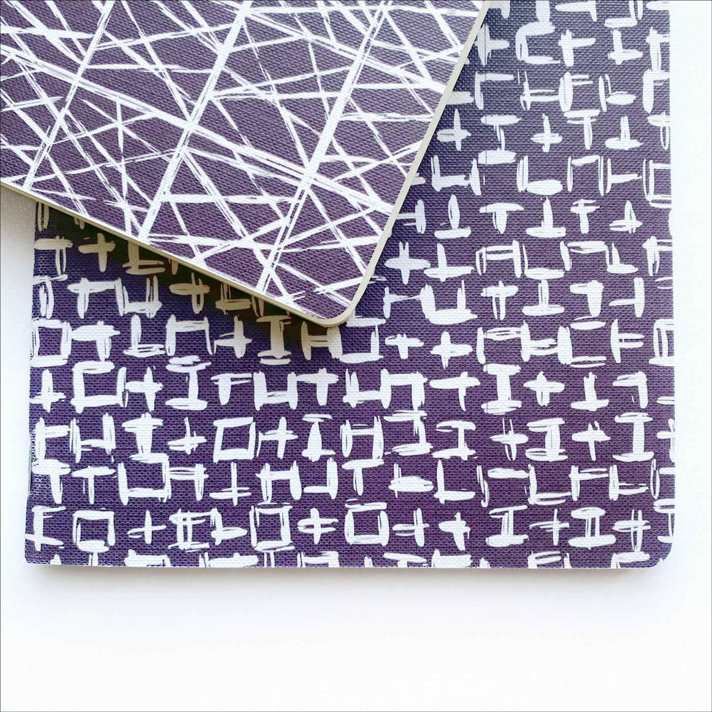 Laiepi Quaderno A5 - AUBERGINE (Set di 2)