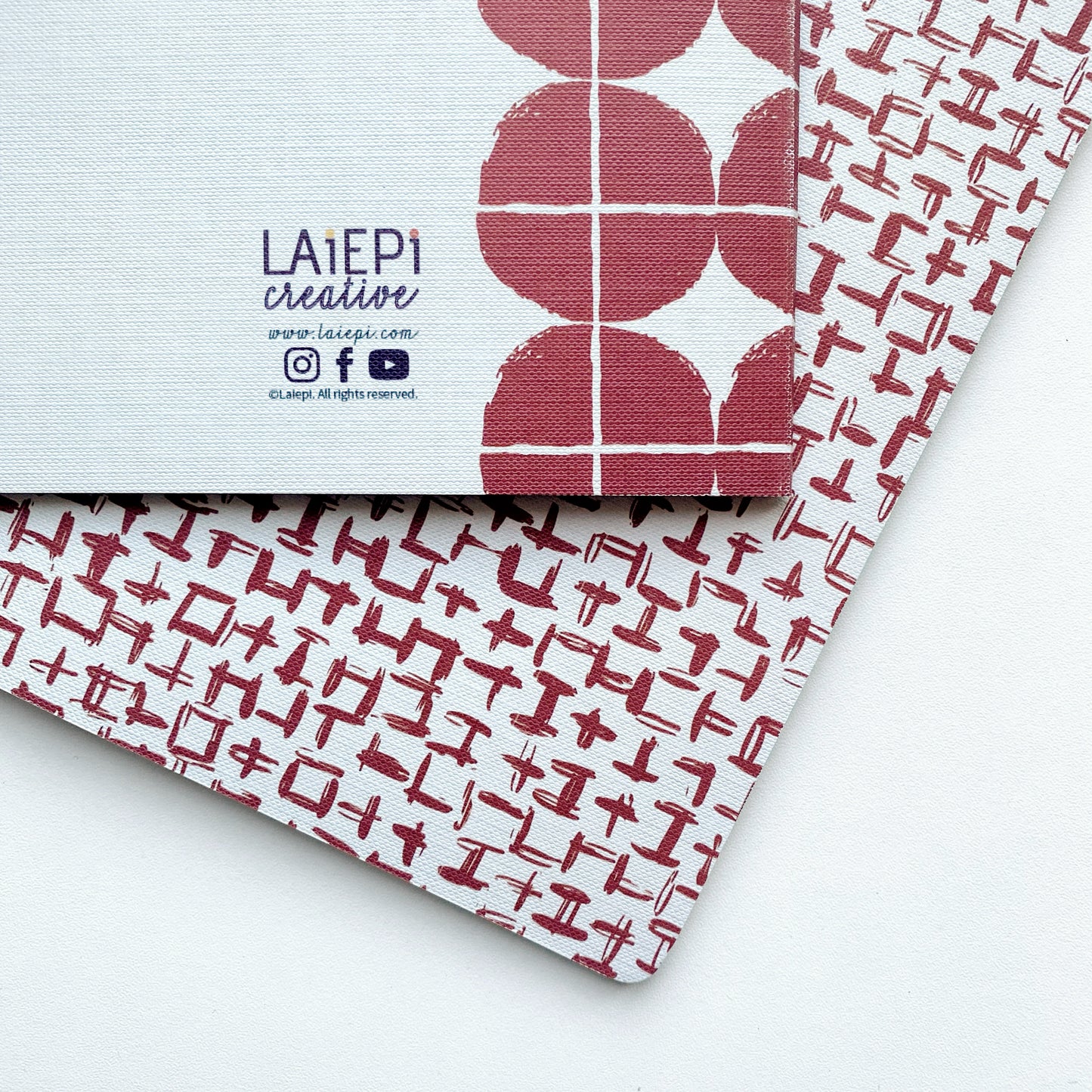 Laiepi Quaderno A5 - MERLOT (Set di 2)