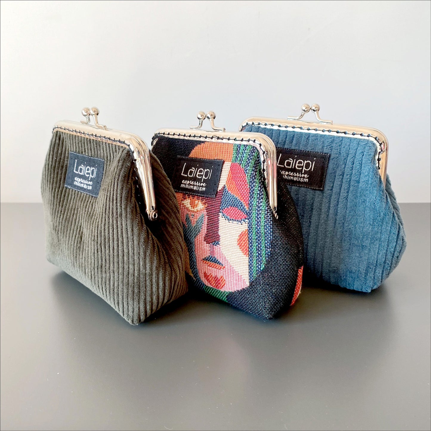FUJY Portamonete clic-clac - FACES