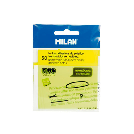 MILAN Sticky Fluo notes - Yellow