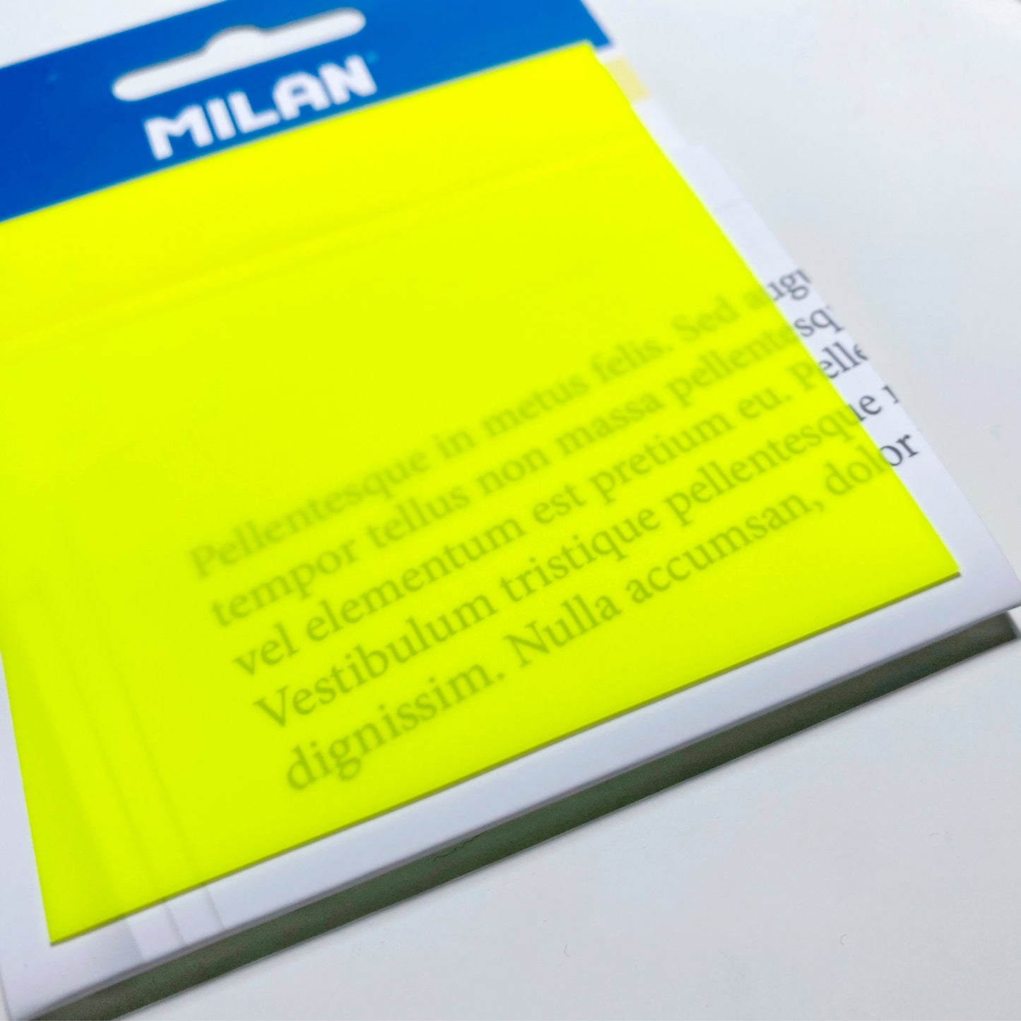 MILAN Sticky Fluo notes - Yellow