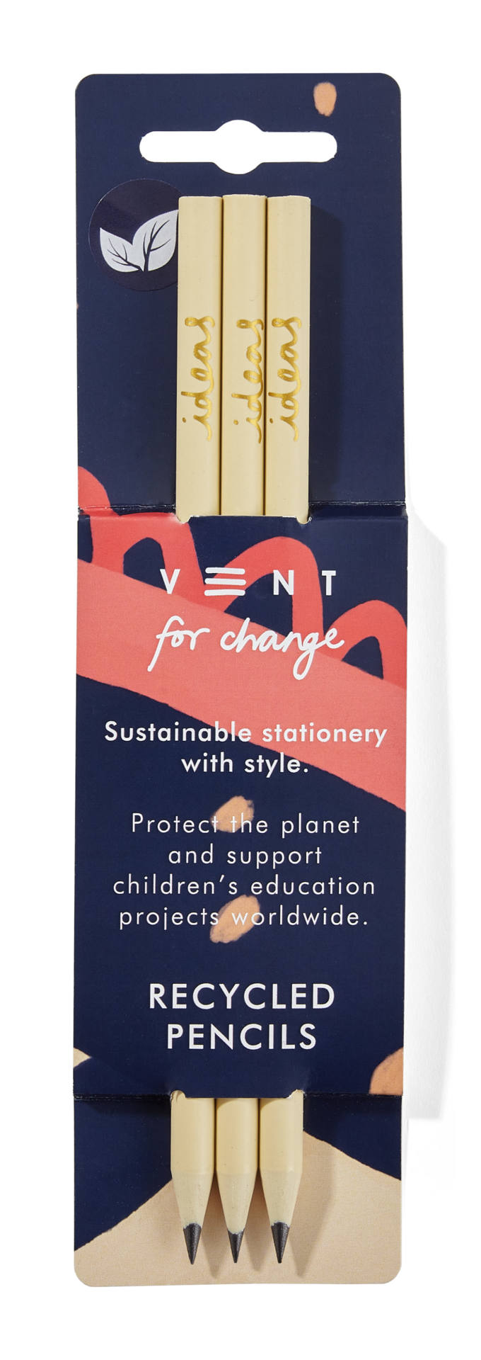 VENT IDEAS Recycled Pencils - Buttermilk&Blue