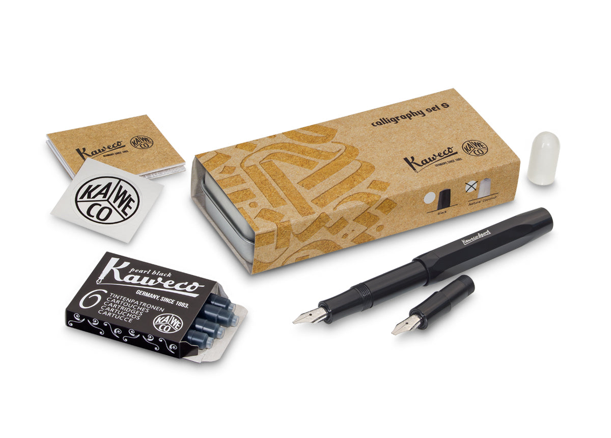 Kaweco CALLIGRAPHY Set "S" - Black HT