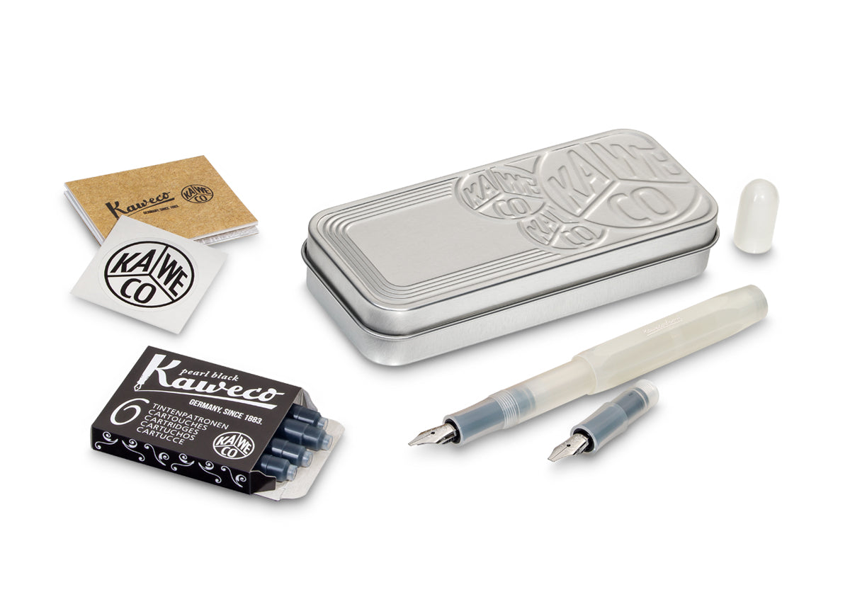 Kaweco CALLIGRAPHY Set "S" - Natural Coconut