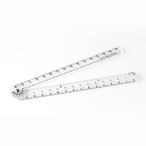 MIDORI Multiruler 32cm CLEAR