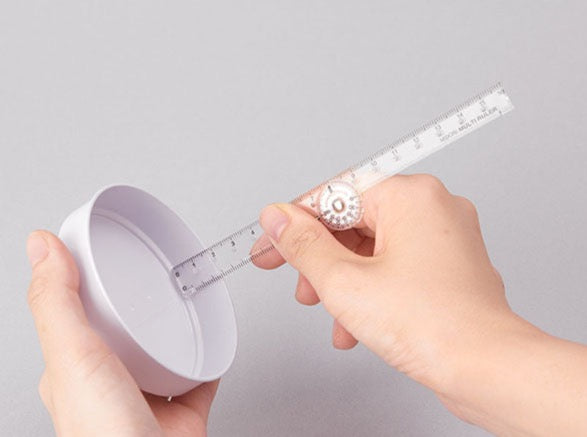 MIDORI Multiruler 32cm CLEAR