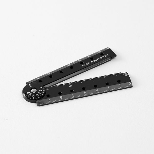 MIDORI Multiruler 16cm BLACK