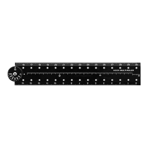 MIDORI Multiruler 32cm BLACK