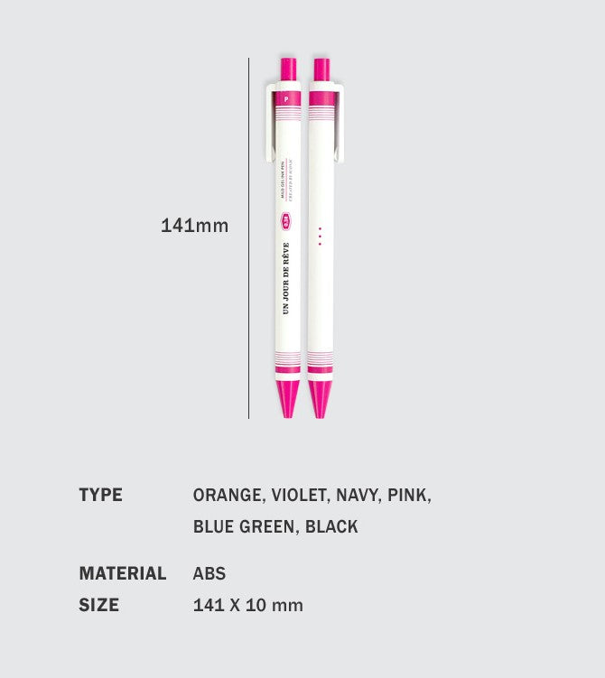 Mild gel pen - 0.38 mm