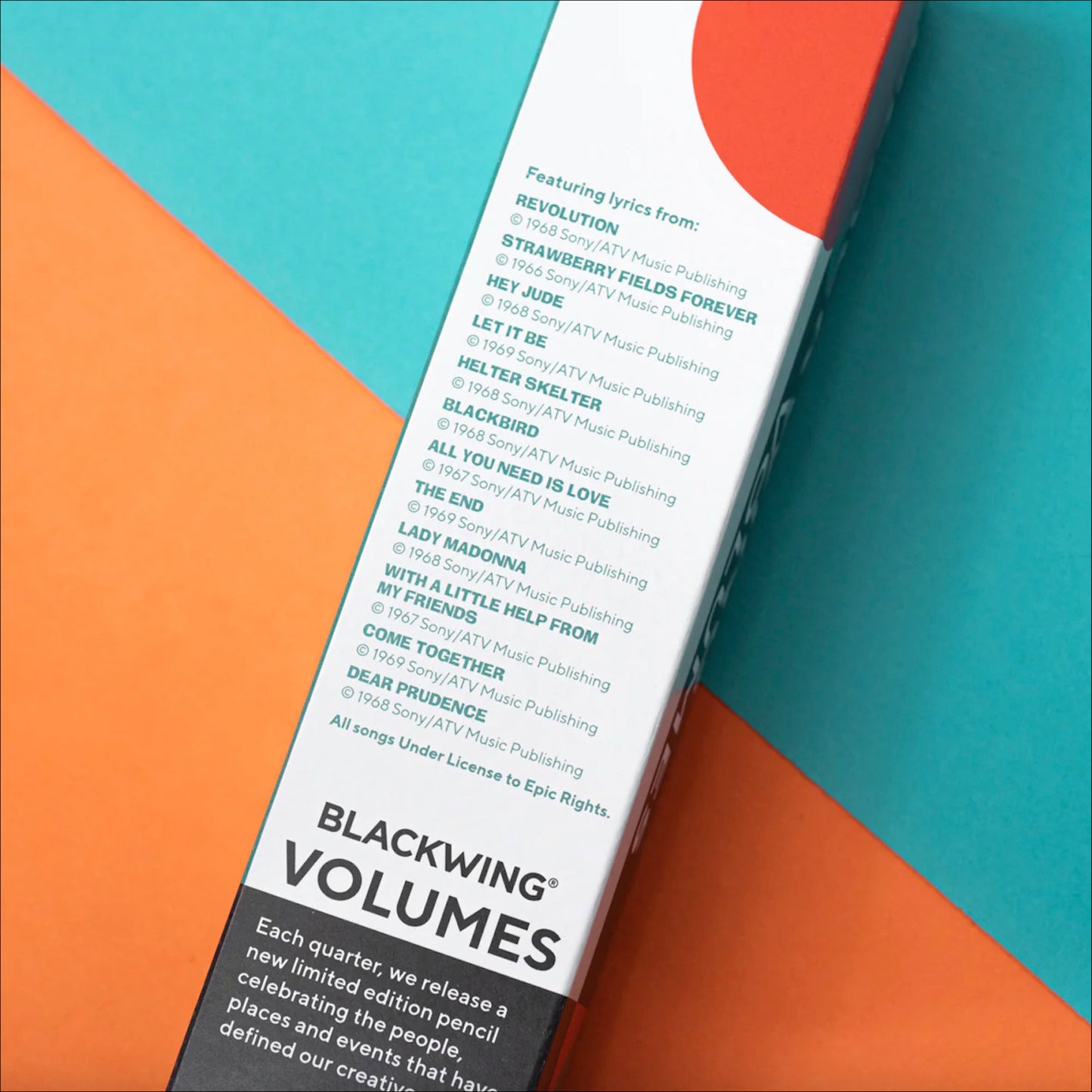 Limited Edition: BLACKWING VOLUME 192 - conf. 12 matite