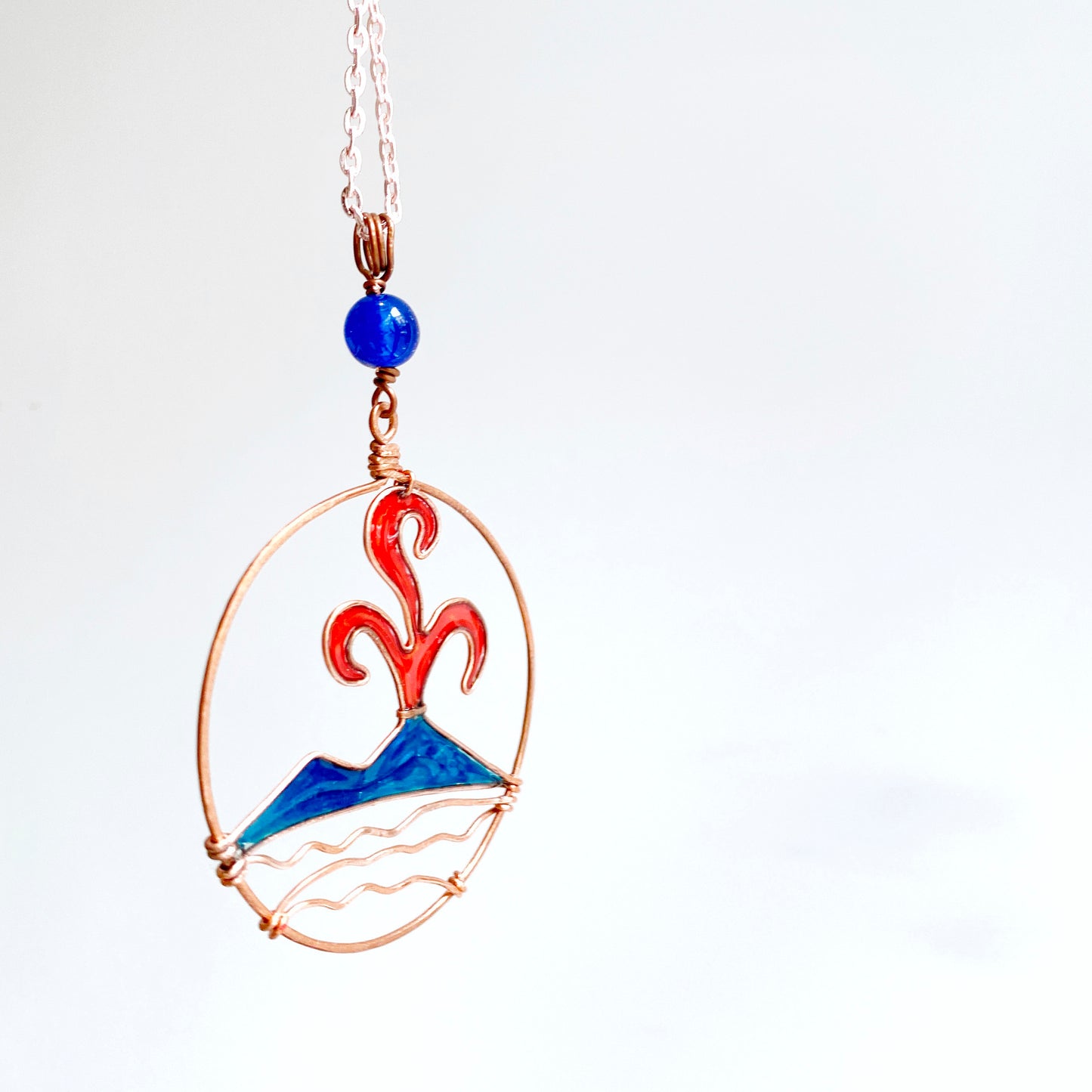 VESUVIO collana Ciondolo