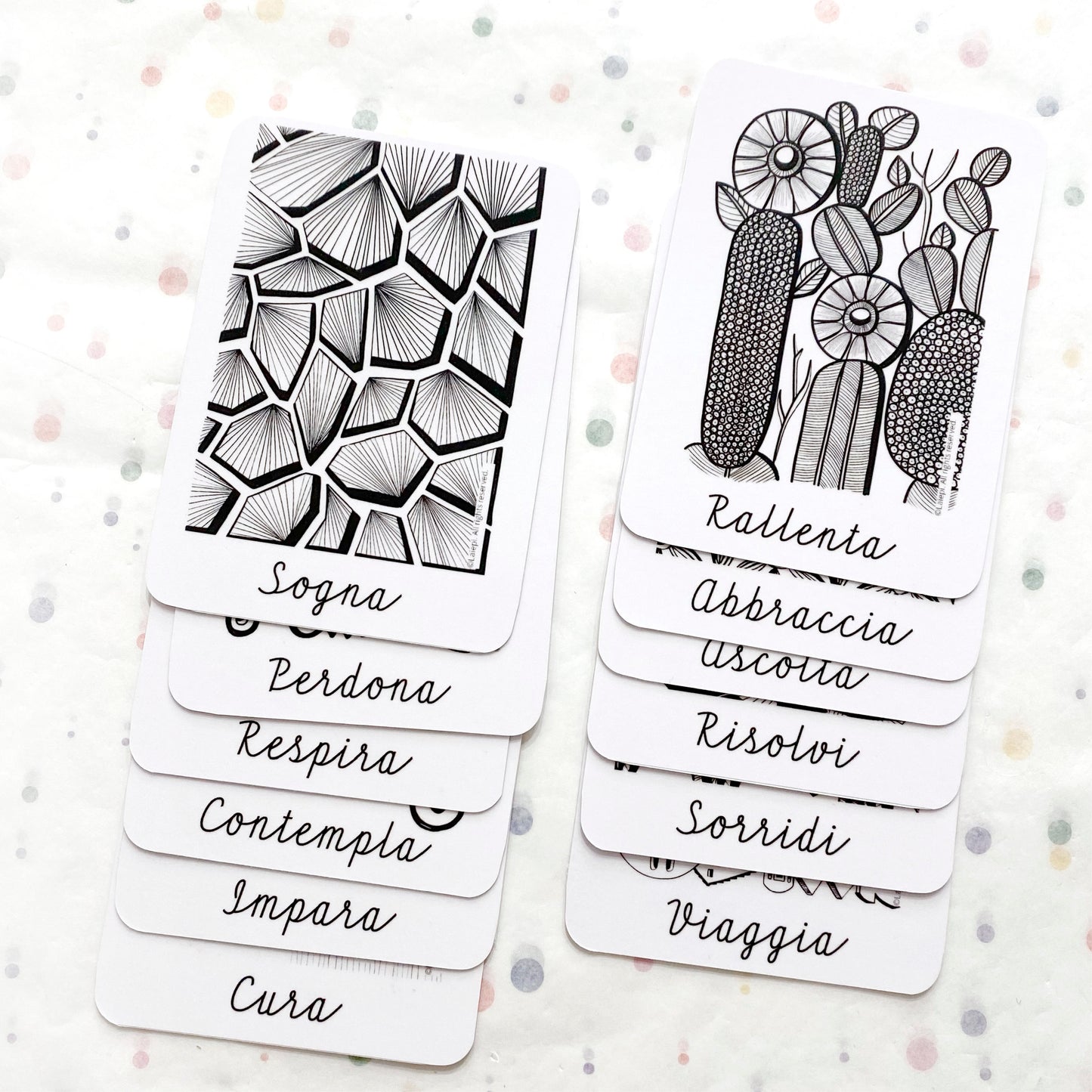 Laiepi MEMENTO Cards - 24 carte creative