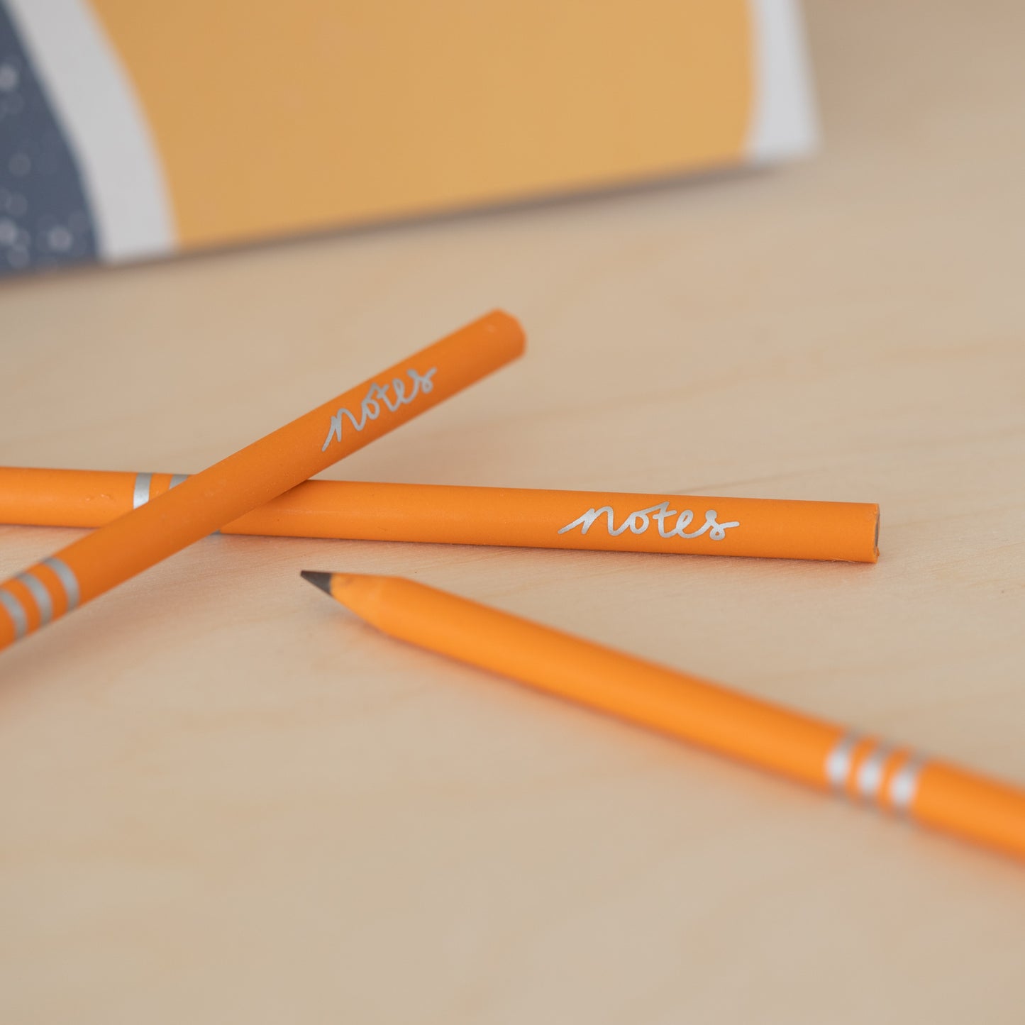 VENT IDEAS Recycled Pencils - Earth Orange