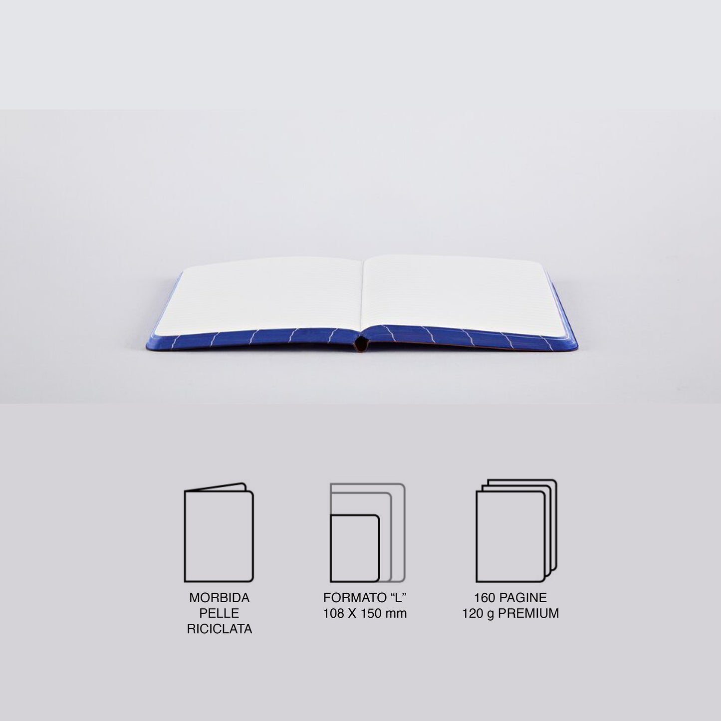 Notebook GRAPHIC S-Light- BREAK THE GRID BLUE