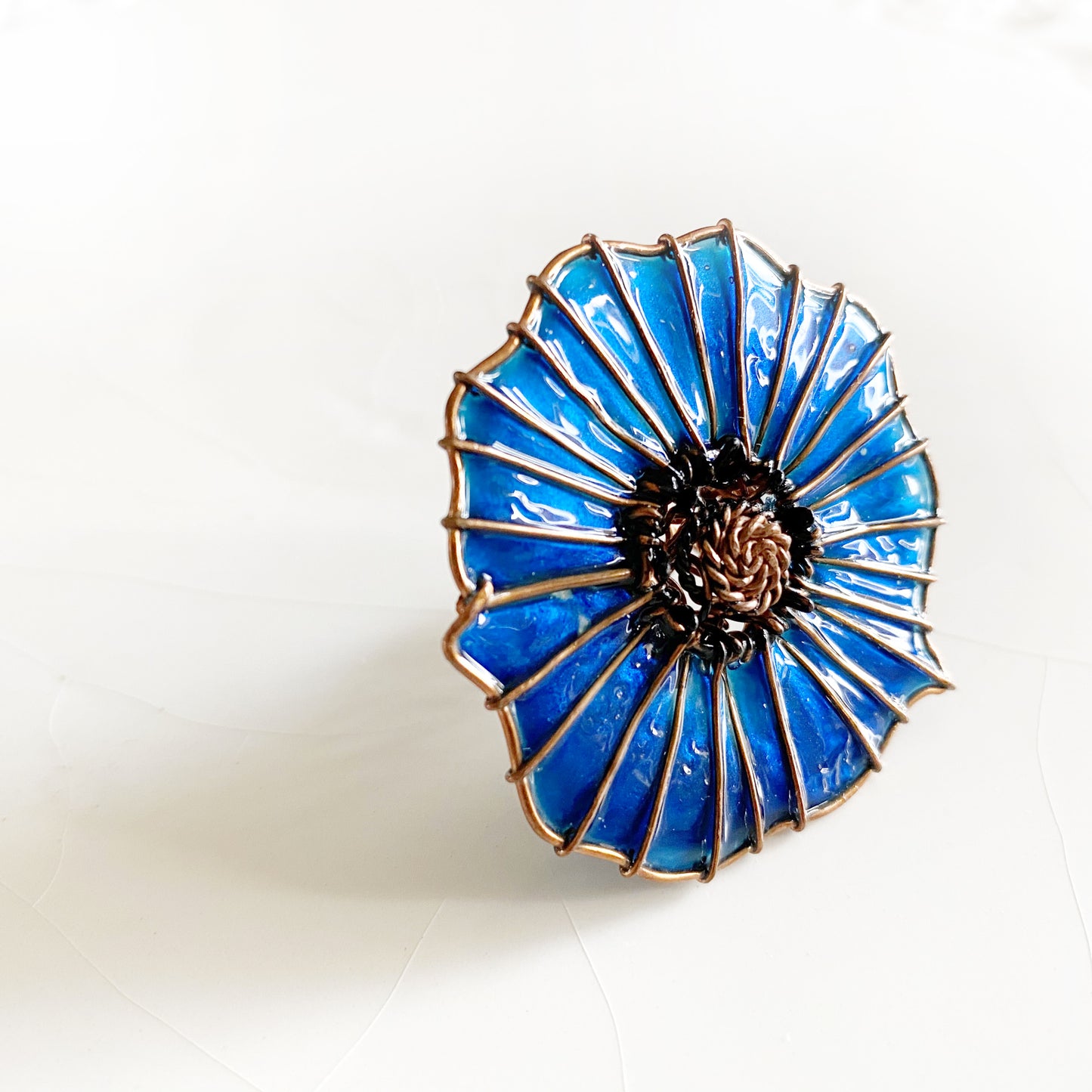 PAPAVERI Anello - BLU