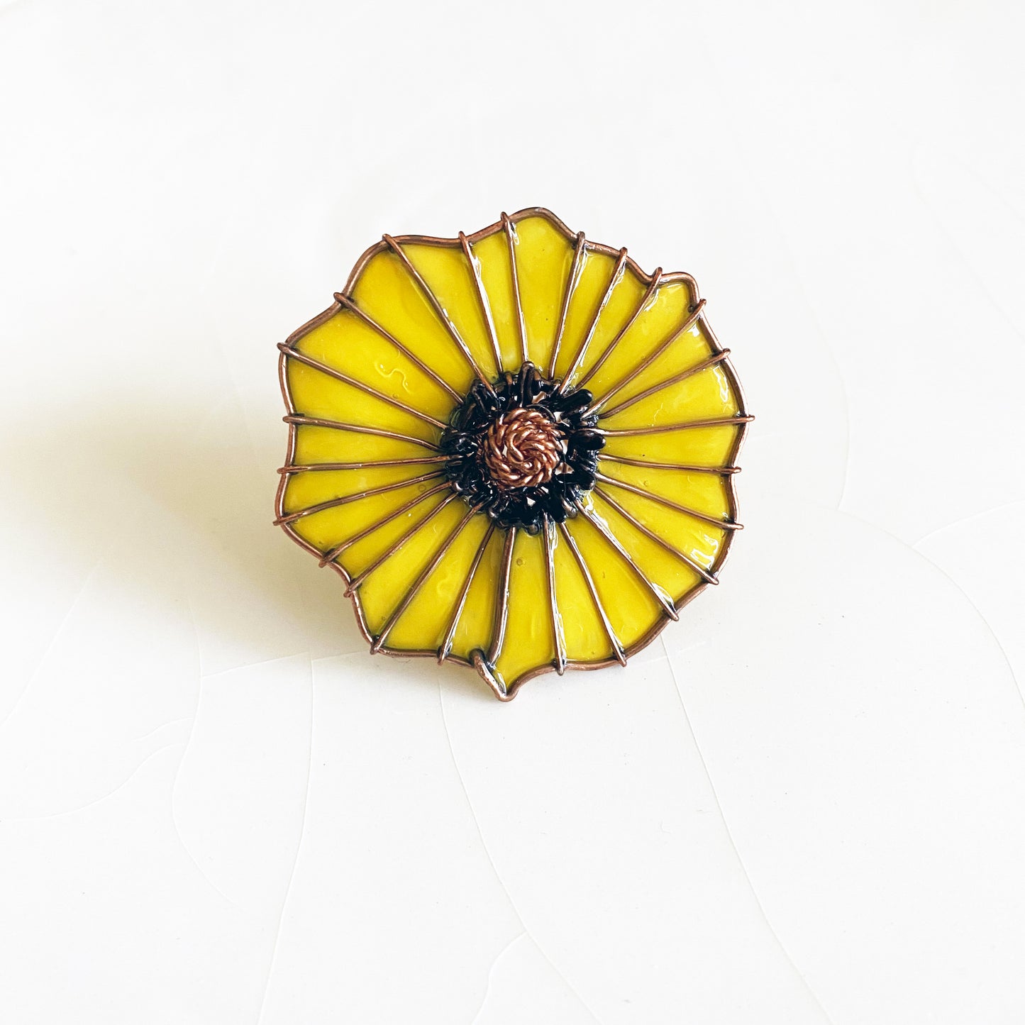 PAPAVERI Anello - GIALLO