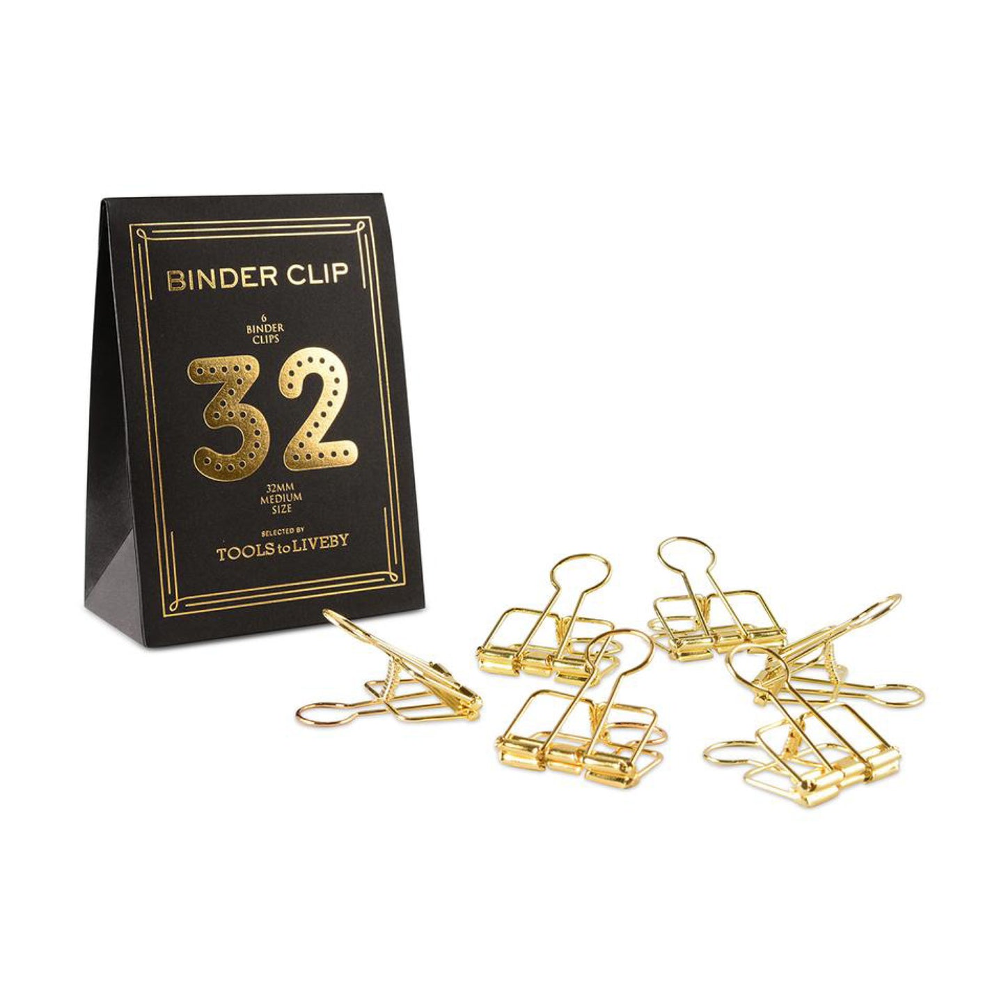 TOOLS to LIVEBY - 32mm Clip GOLD