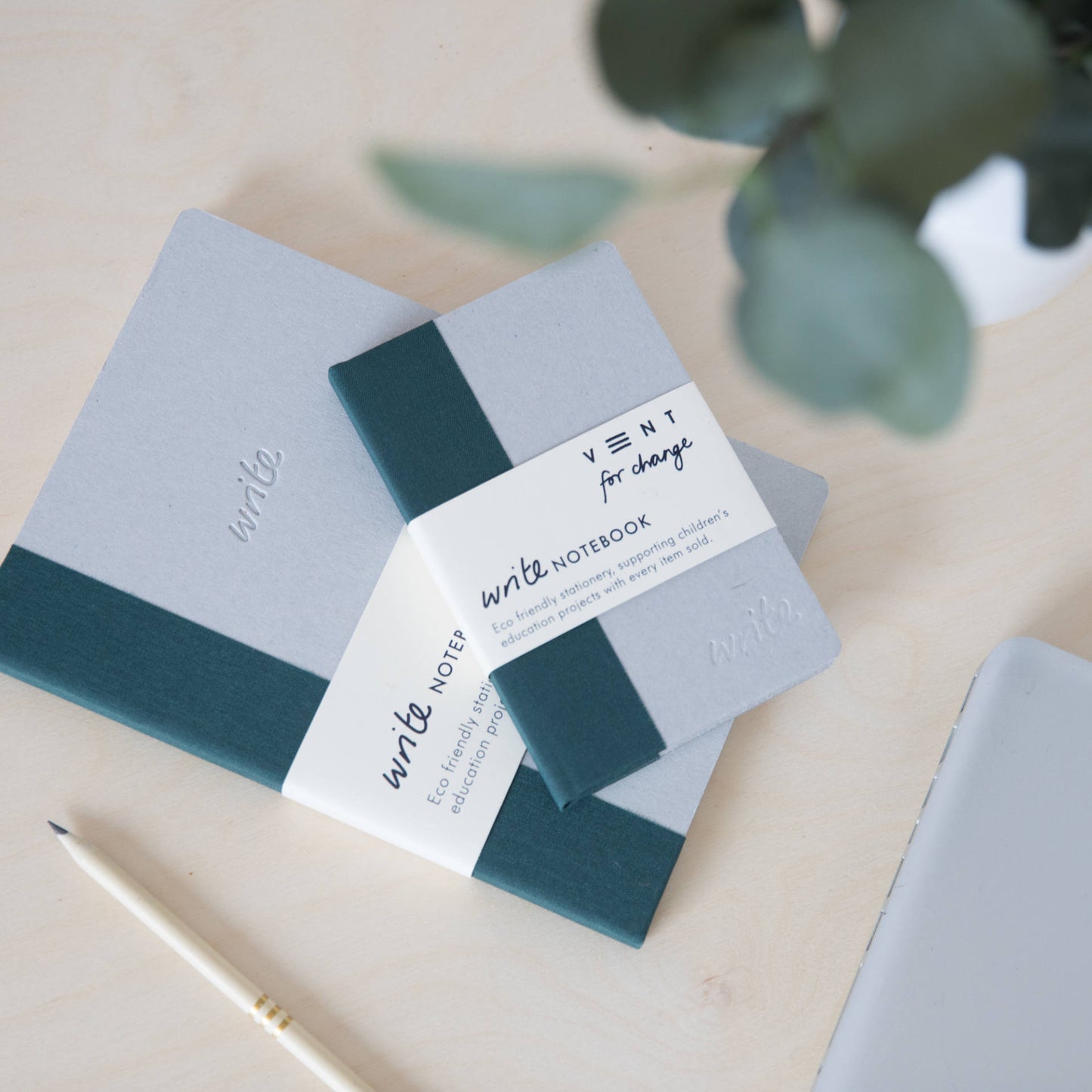 Vent for Change WRITE Notebook – A6 GREEN