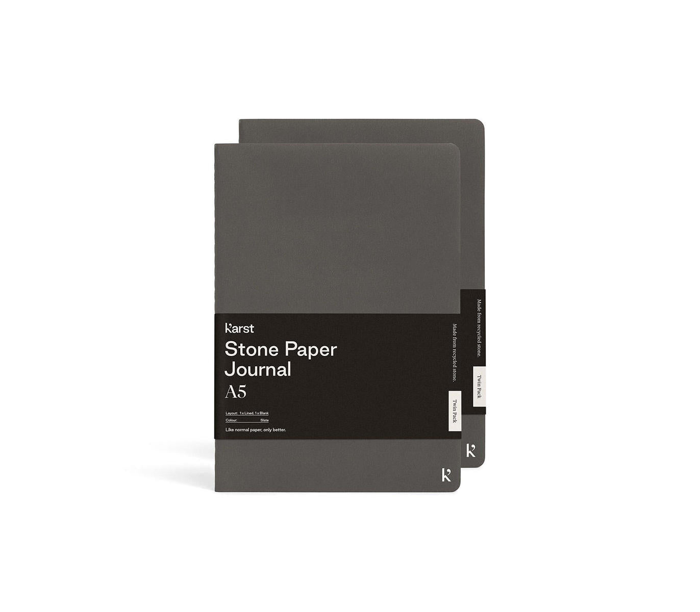 KARST A5 Twin Notebook - SLATE