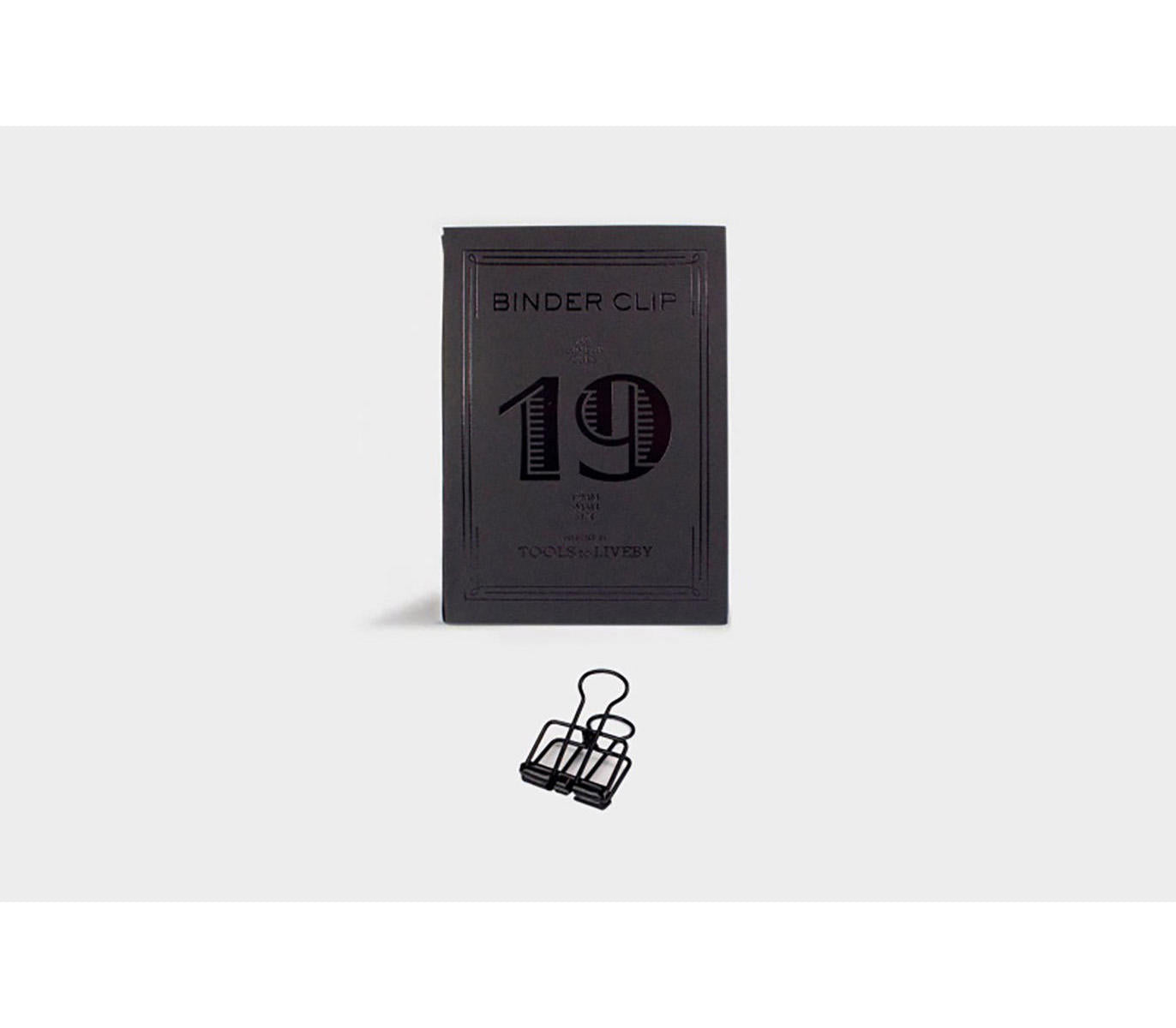 TOOLS to LIVEBY - 19mm Clip BLACK