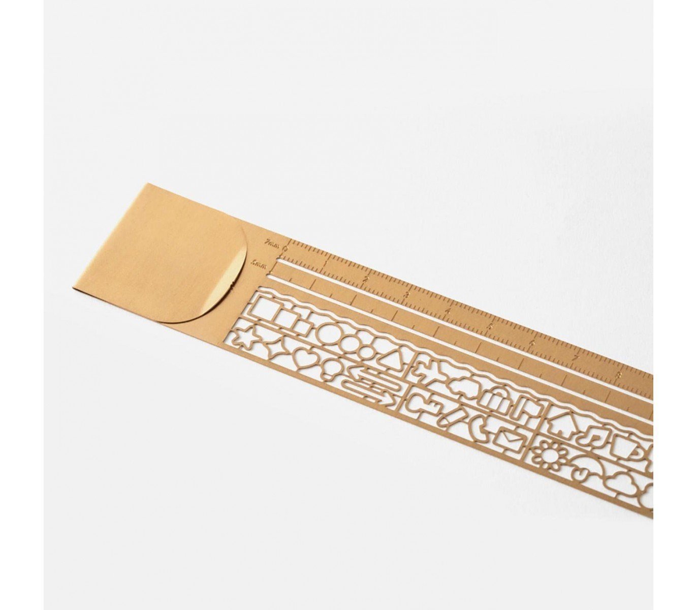 Midori Clip RULER Copper