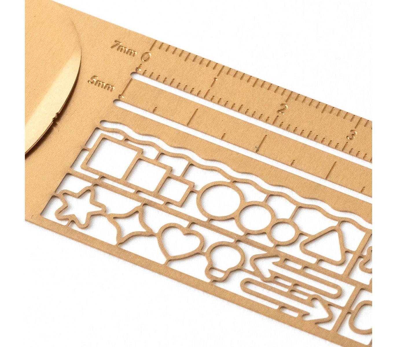 Midori Clip RULER Copper