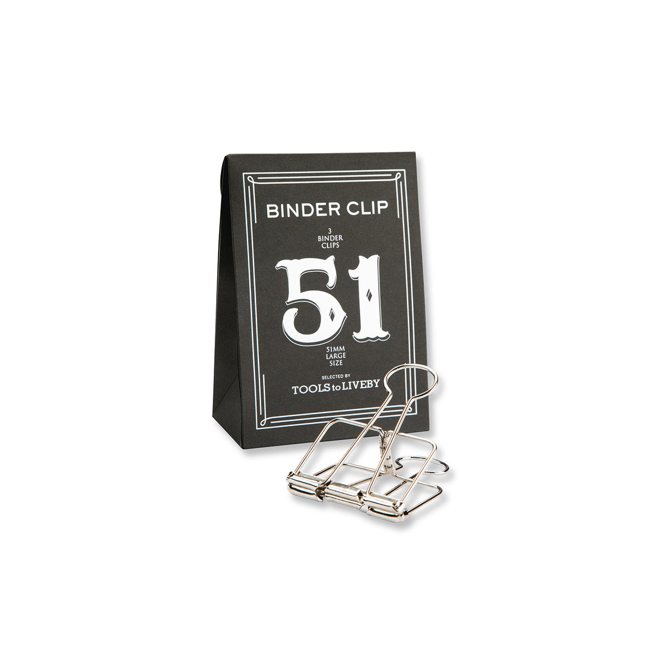 TOOLS to LIVEBY - 51mm Clip SILVER