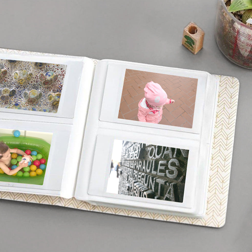 Iconic Photo Album MY POLAROID - Steel Blue
