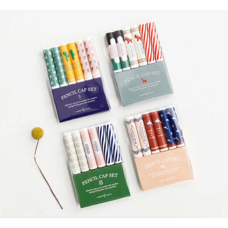 Pencil Caps - set di 6