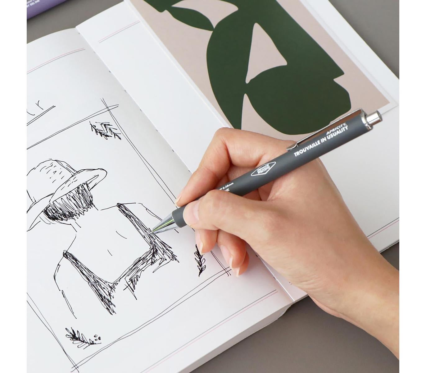 Non-Slip Smooth BALLPOINT Pen 0.7 Green