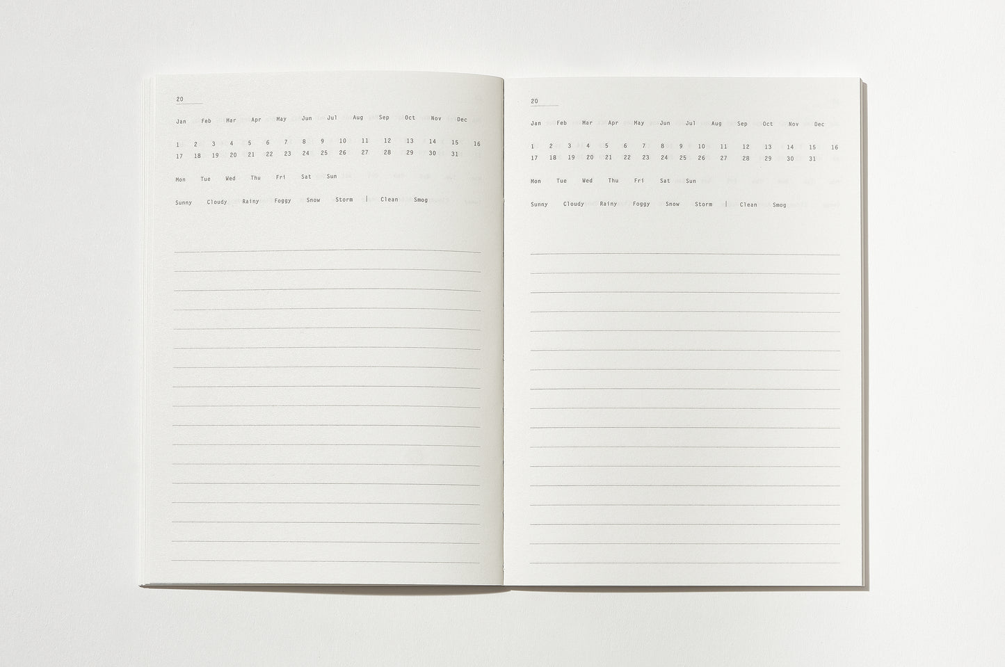 Plain Note 301 - DAILY DIARY